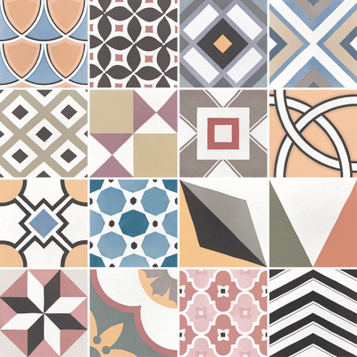 Керамогранит Equipe Caprice 22104 Patchwork Colours напольный 20x20