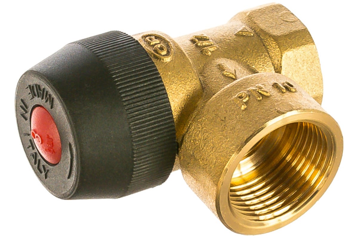 Elsen Клапан предохранительный, 3/4", 1", ВВ, 6 бар, латунь
