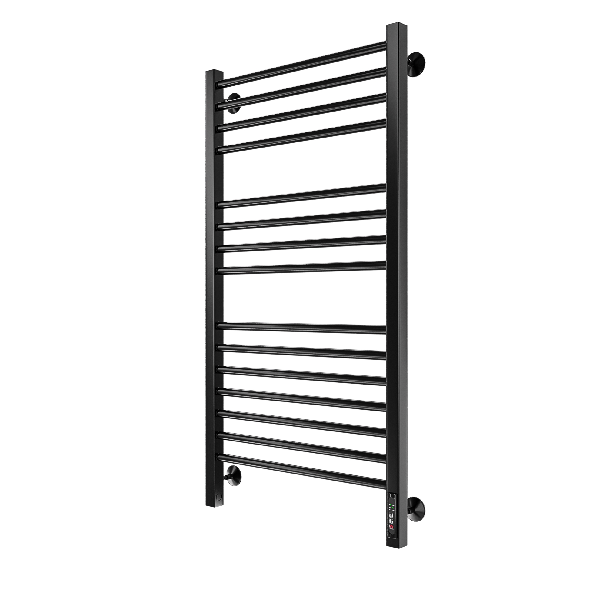 Электрический полотенцесушитель Royal Thermo Stato Black П15 500x1000 встроен. диммер