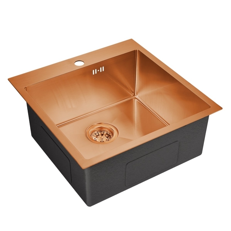 Мойка для кухни EMAR PVD медь EMB-116 PVD Nano Coppery
