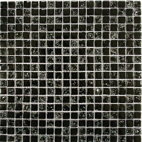 

Стеклянная Мозаика Bonaparte Strike Black (8x15x15) 30x30