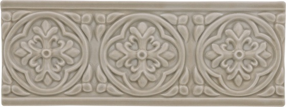 

Керамическая плитка Adex Studio ADST4003 Relieve Palm Beach Silver Sands Бордюр 7,5x19,8