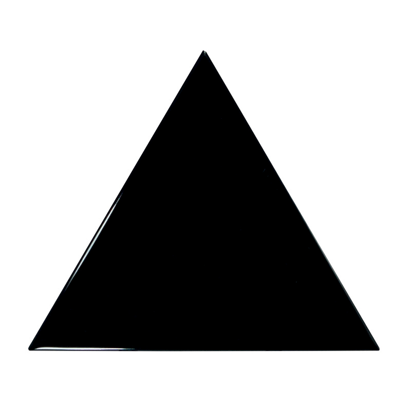 

Керамическая плитка Equipe Triangolo 23821 Black настенная 10,8x12,4