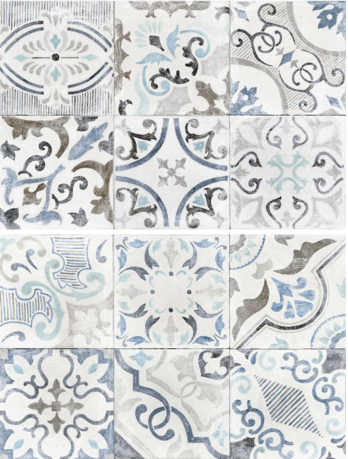 

Керамическая плитка Ragno Craft Decor Liberty Grigio (R2YH) декор 25x38