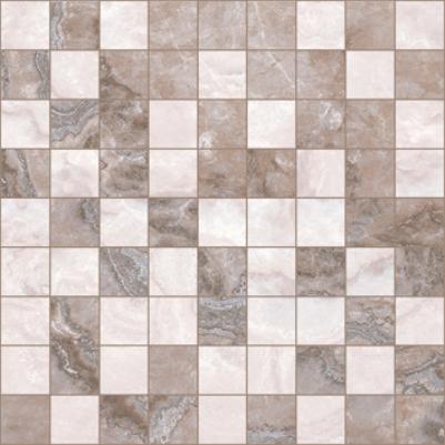 

Керамическая плитка Ceramica Classic Marmo Мозаика 30х30 коричневый+бежевый