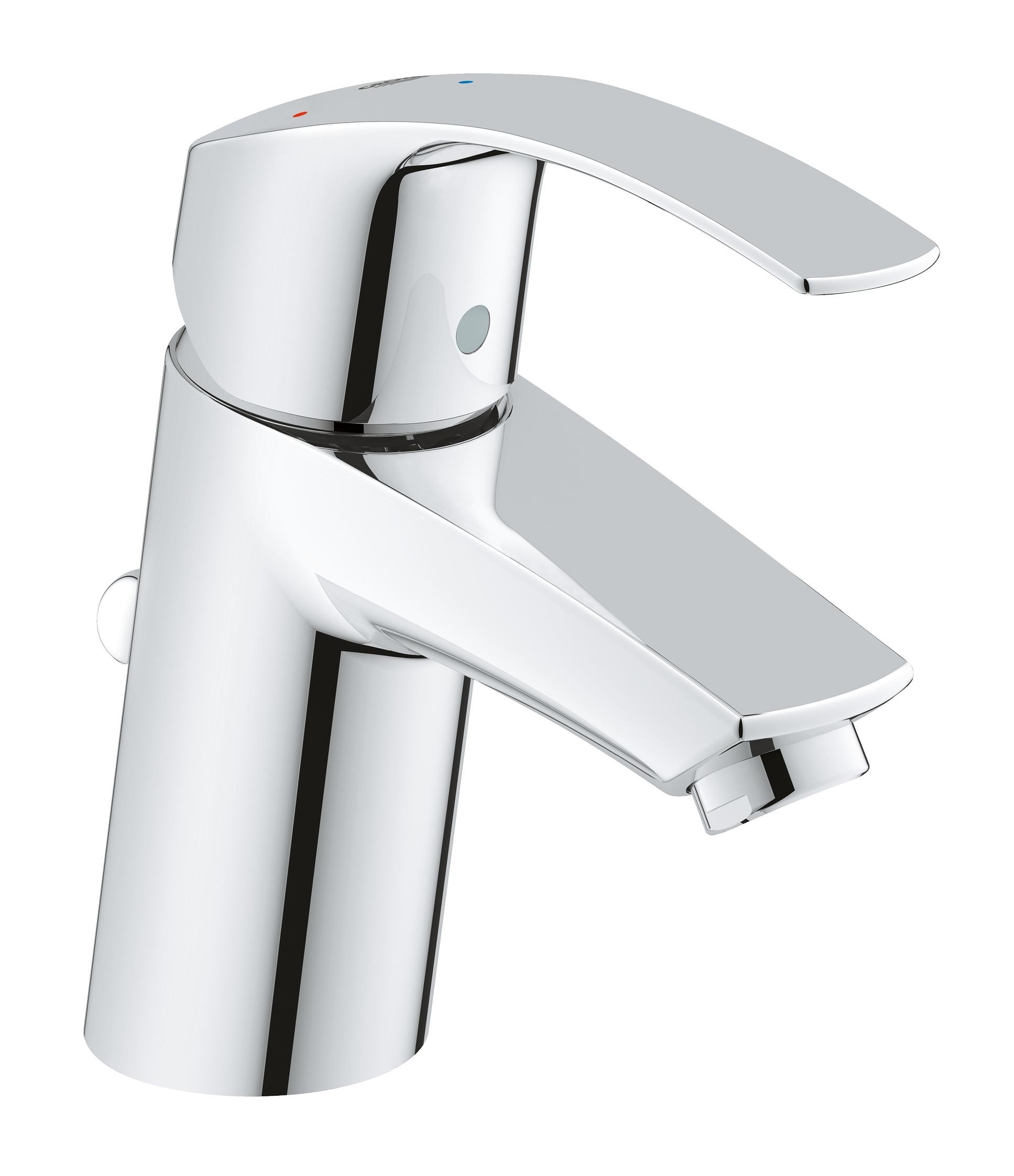 

Смеситель для раковины Grohe Eurosmart New с донным клапаном 32926002