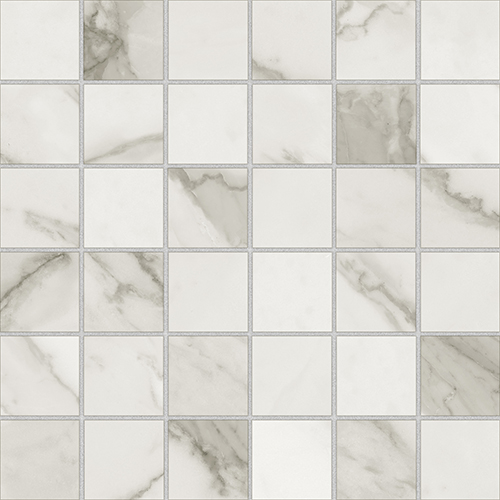 Керамическая плитка Azteca Calacatta Mosaico Lux Silver мозаика 29,8x29,8