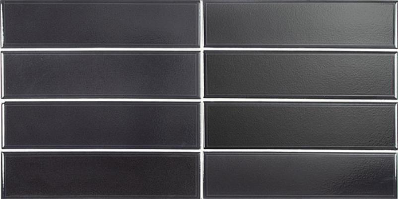 Керамическая плитка Equipe Limit 27527 Noir настенная 6х24,6