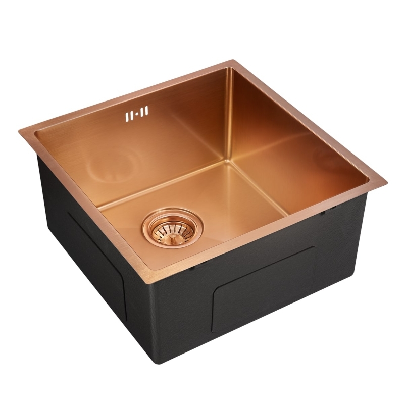 Мойка для кухни EMAR PVD медь EMB-113 PVD Nano Coppery