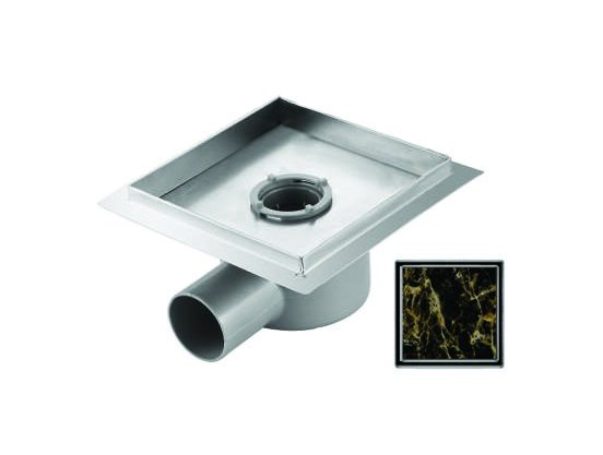 

Трап для душа квадратный RGW SDR-11-20-Q под плитку 21211120-02