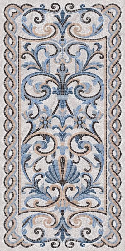 

Керамогранит Kerama Marazzi Ковры SG590902R Мозаика синий декорированный лаппатированный Ковер 119,5х238,5