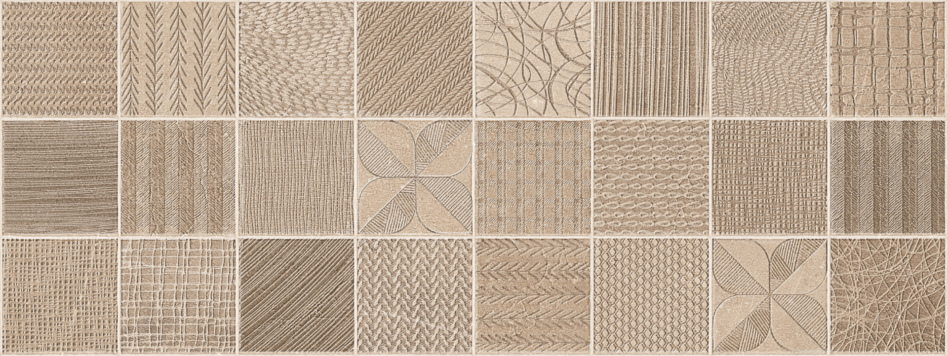 

Керамогранит Cerpa Calgary Decor Mix Beige Rect 33x90