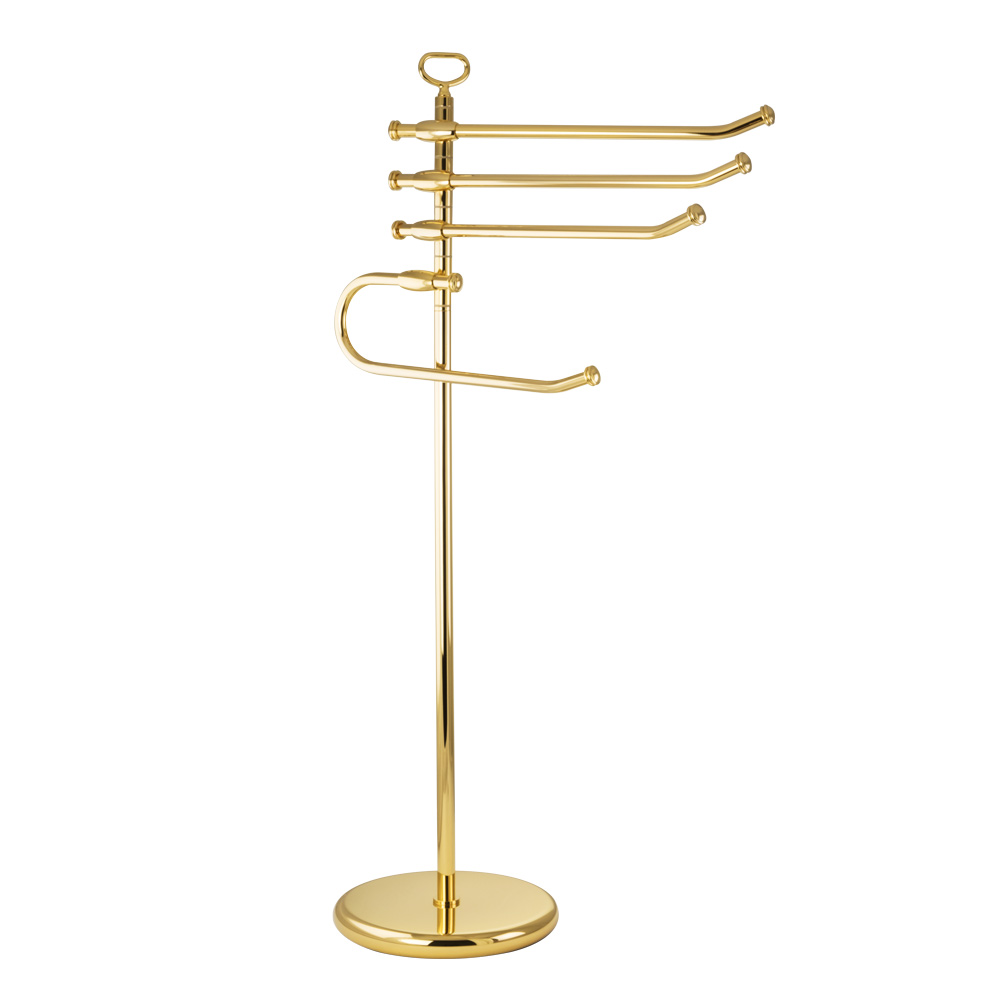 Стойка для полотенец Migliore Mirella золото 17346