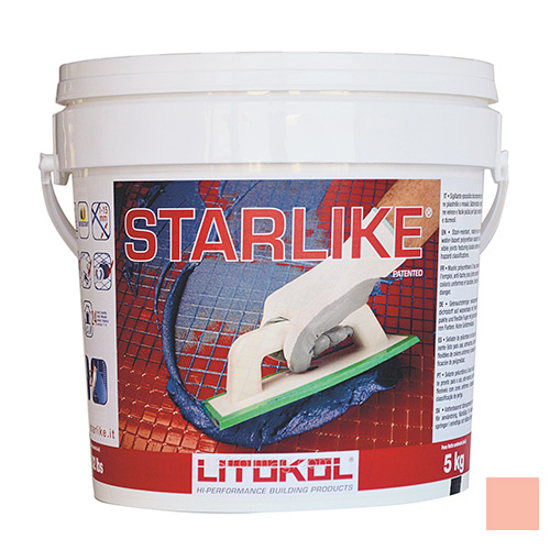 

Затирка Litokol эпоксидная Litochrom Starlike C.230 Светло-розовый 5кг