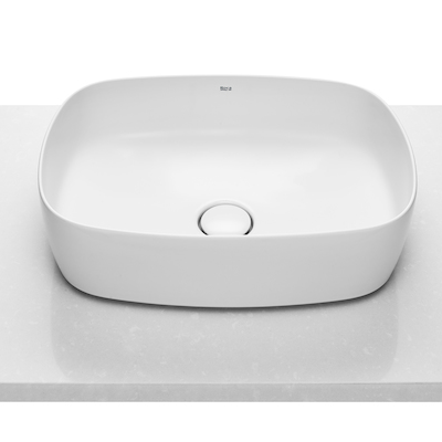 

Раковина накладная ROCA INSPIRA SOFT без отверстия 500x370 7327500000
