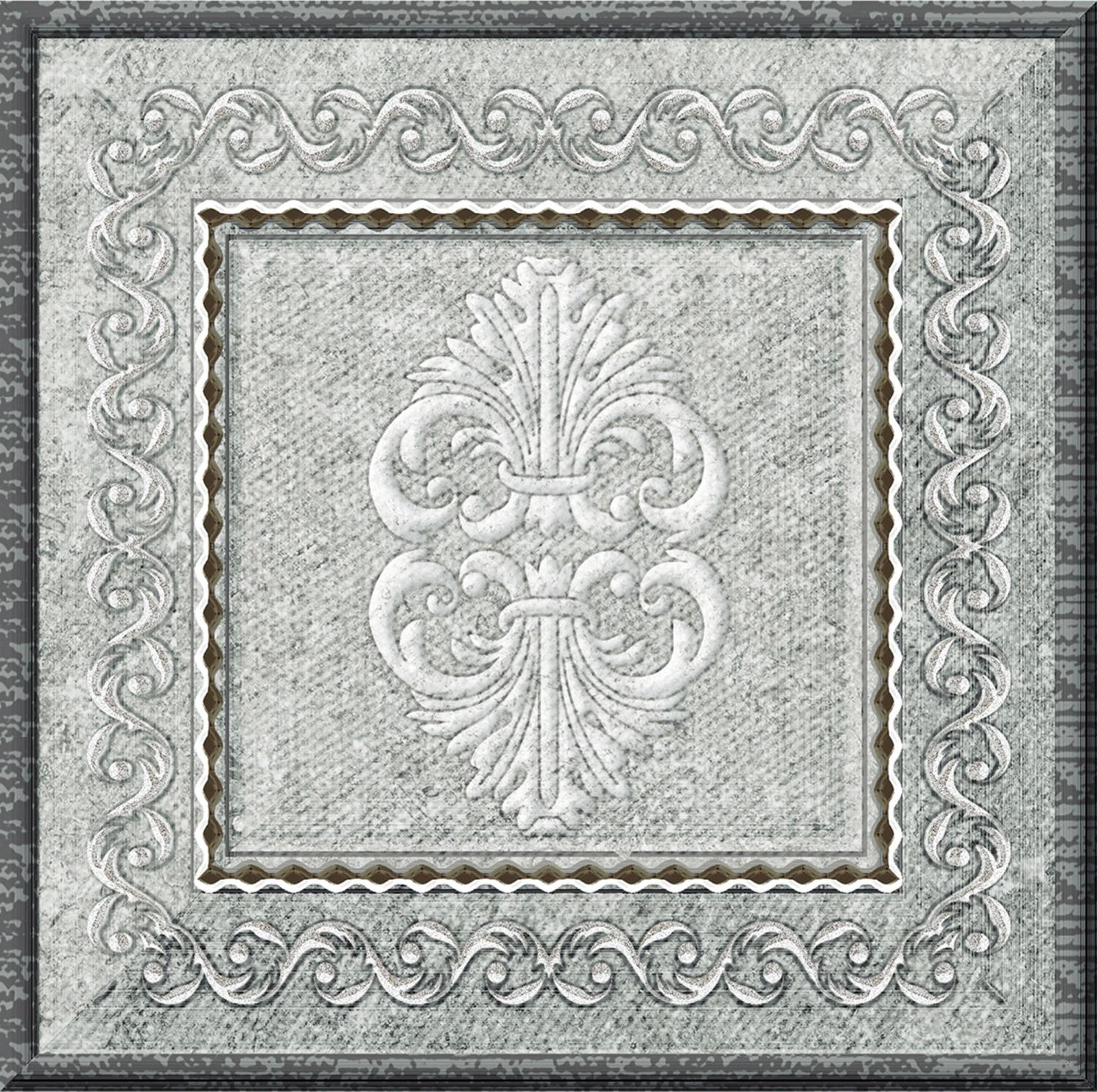 

Керамическая плитка Rocersa Damasco Ins Grey декор 10x10