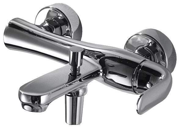 

Смеситель для ванны и душа Bravat Flow F671105C-01