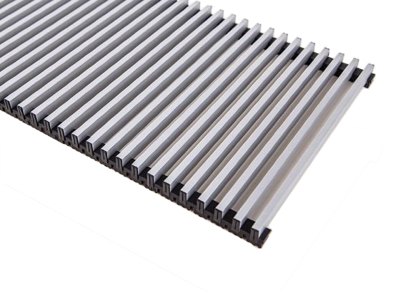 

Декоративная решетка Techno серия Elite 150x4400/С Алюминиевая Серебряная
