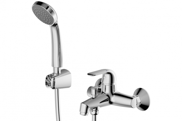 

Смеситель для ванны и душа Bravat Simple F6135193CP-B-RUS