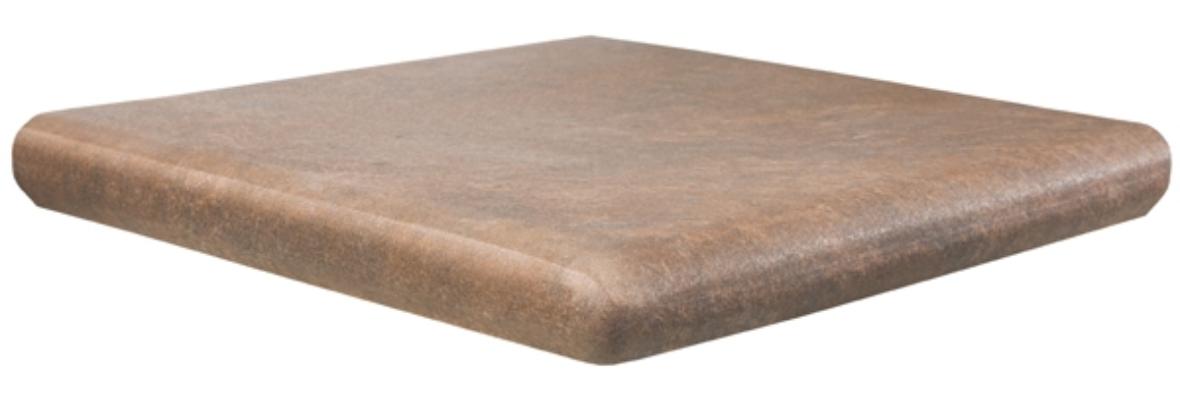 Ступень Exagres Cart. Manhattan Red угловая 33,5x33,5x4