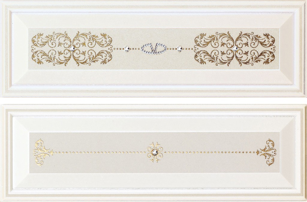 

Керамическая плитка Piemme Boiserie MRV025 Rilievo V Bianco Кайма 9,5x30