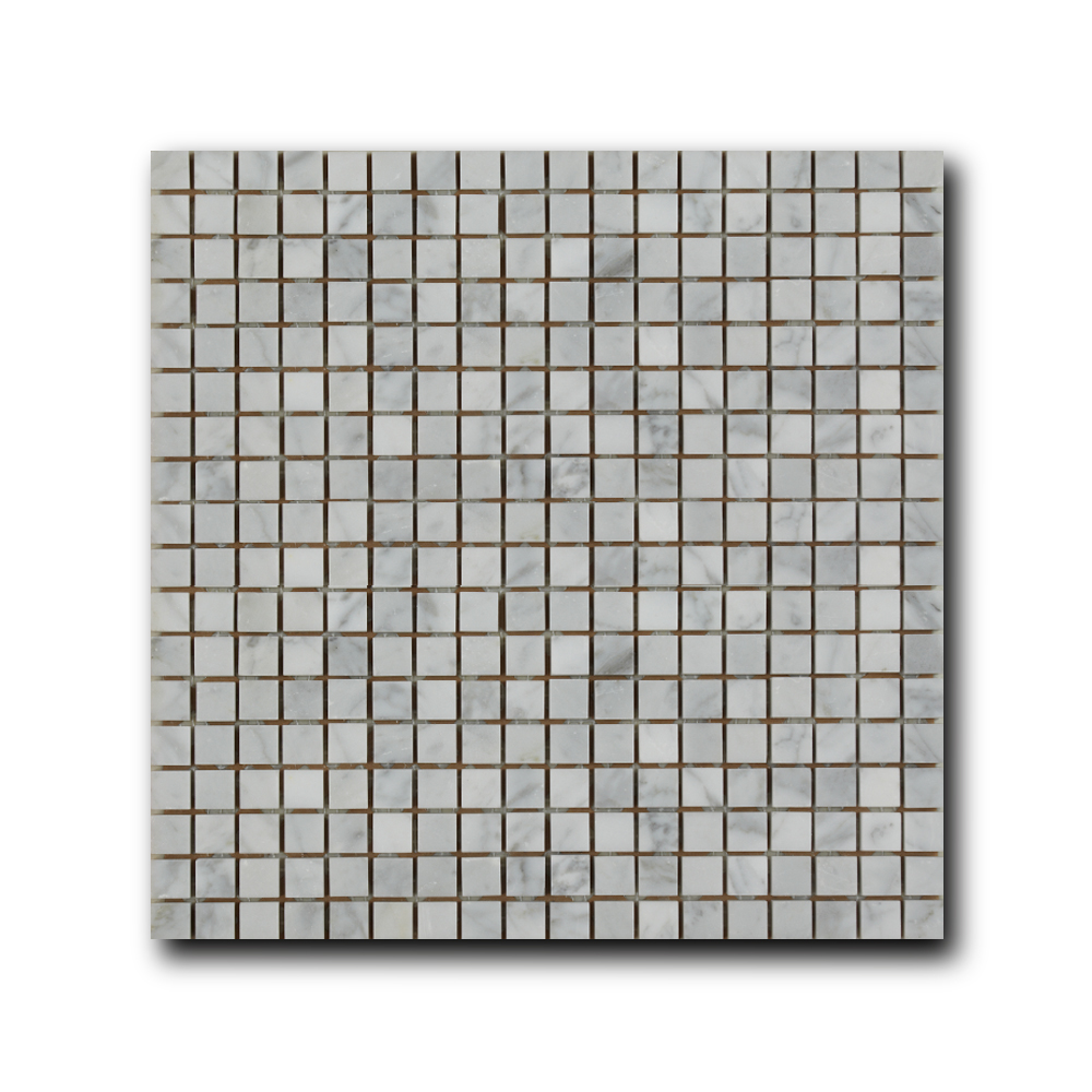 

Мраморная мозаика Art&Natura Marble Mosaic (1,5х1,5) Bianco Carrara 30,5х30,5