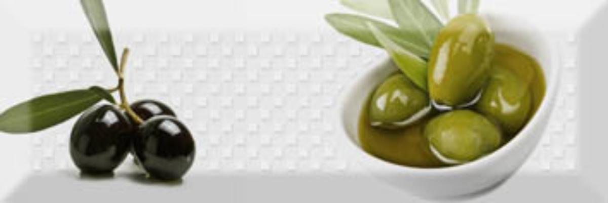 

Керамическая плитка Absolut Keramika Decor Olives 02 Fluor Декор 10x30