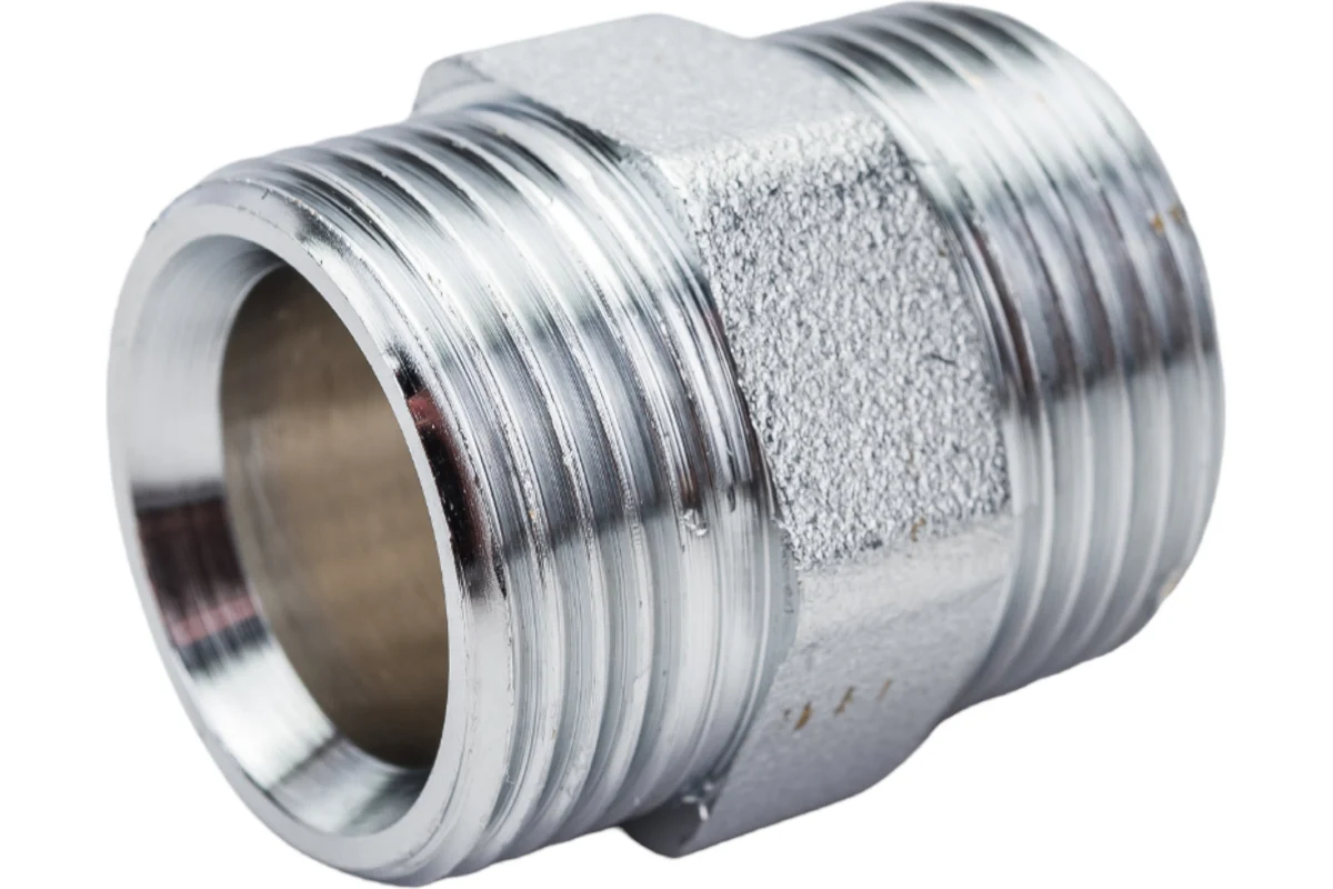 Far Ниппель хромир., 3/4"EU х 3/4"EU