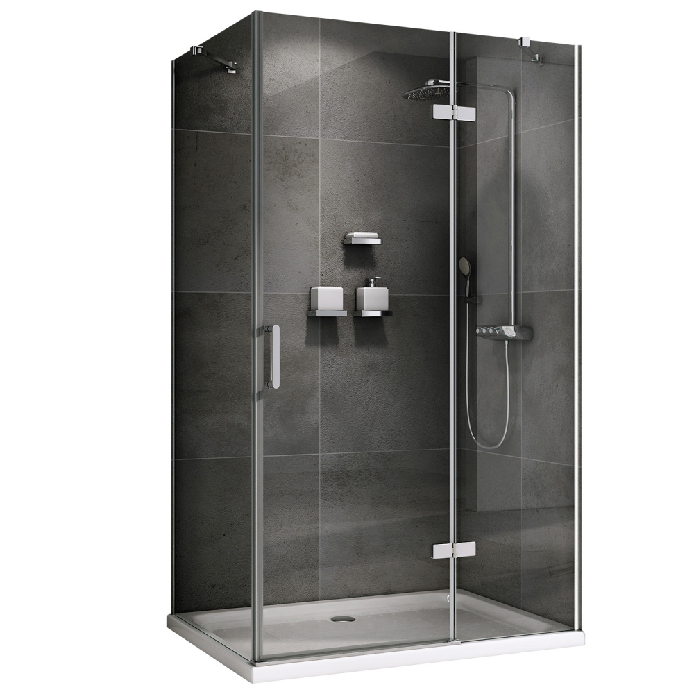 Душевой уголок ABBER Zart 1950x1200x1000 хром AG08120-S101