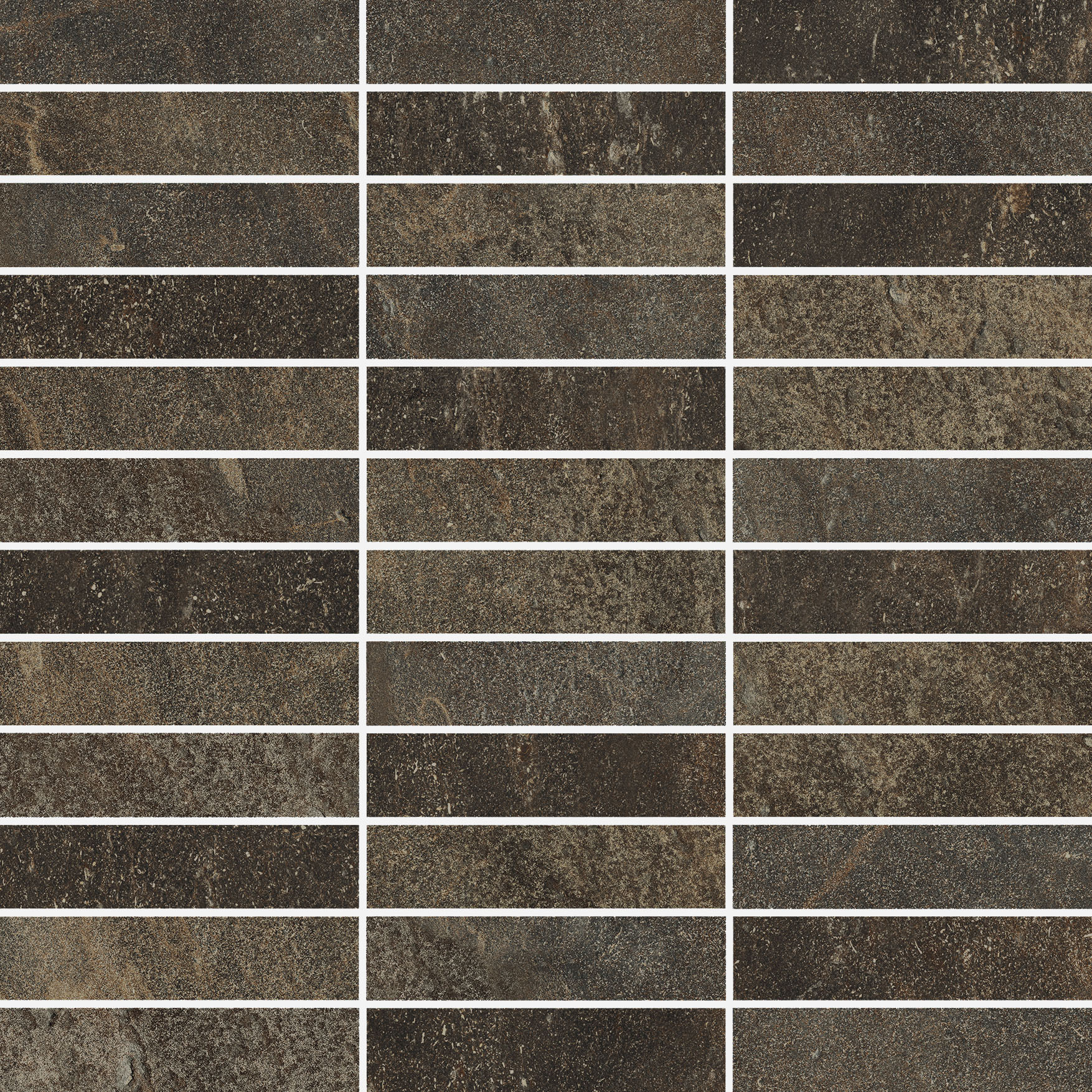 Керамогранит Италон Genesis 610110000356 Mercury Brown Mosaico Grid 30х30