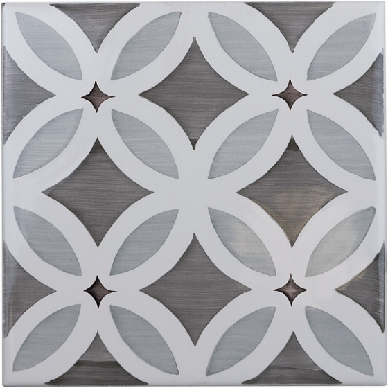 

Керамическая плитка Adex Studio ADST6001 Decorado Flores Dusk декор 14,8x14,8