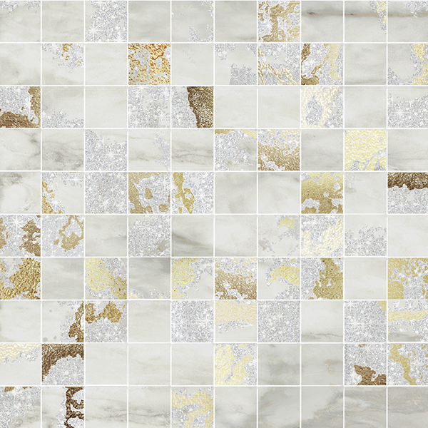 

Керамогранит Brennero Venus Mosaico Q. Solitaire Grey Mix MQSG мозаика 30x30
