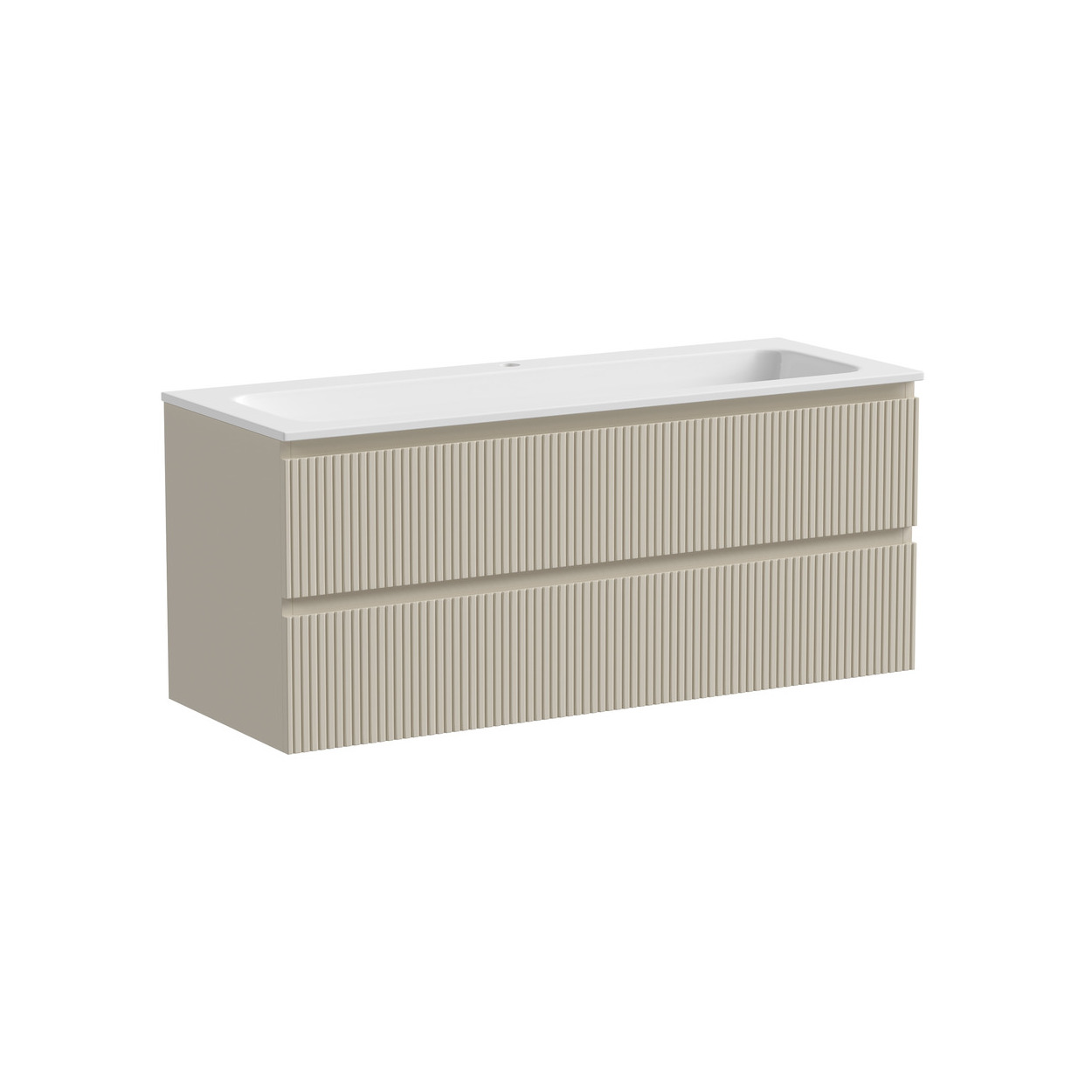 Тумба под раковину SANCOS SNOB T 120 подвесная beige soft SNT120CE