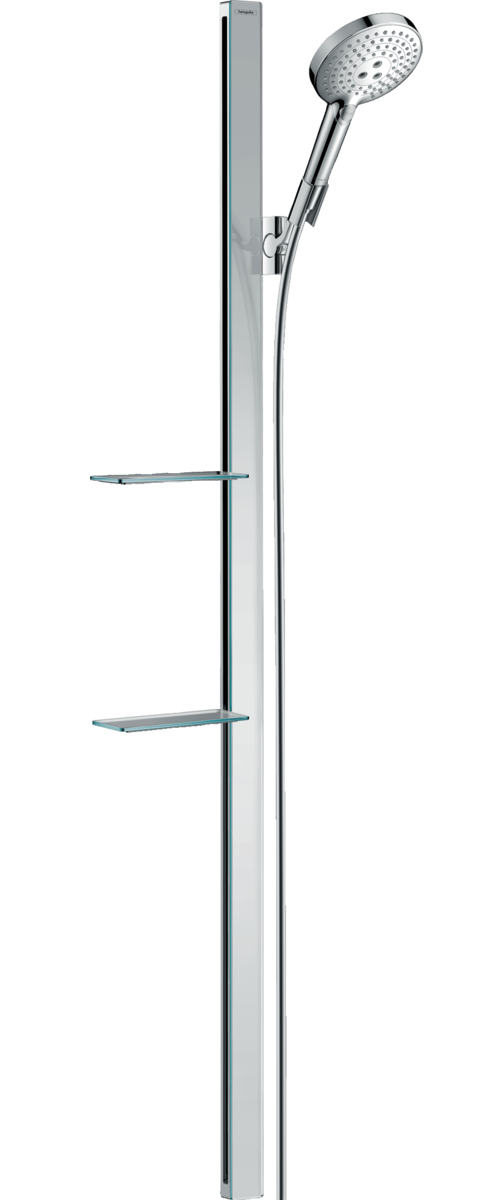 

Душевой набор Hansgrohe Raindance Select S со штангой 150 см и мыльницей 27646000