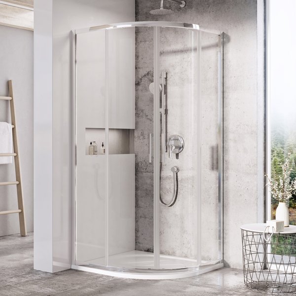 

Душевой уголок Ravak Blix Slim BLSCP4 1950x900x900 полированный алюминий
