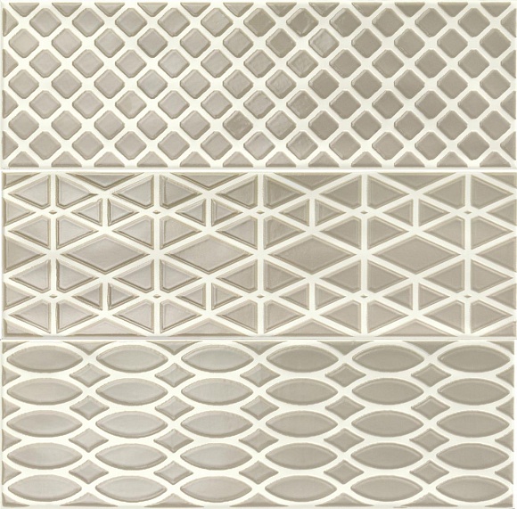 

Керамическая плитка Ragno Brick Glossy Dec Mix 3 Beige R4KV (без подбора) Декор 10x30