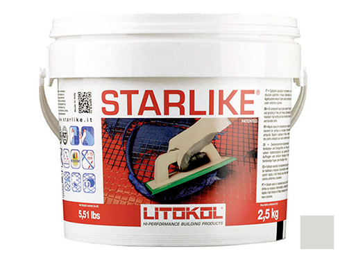 

Затирка Litokol эпоксидная Litochrom Starlike C.310 Титановый 2,5кг