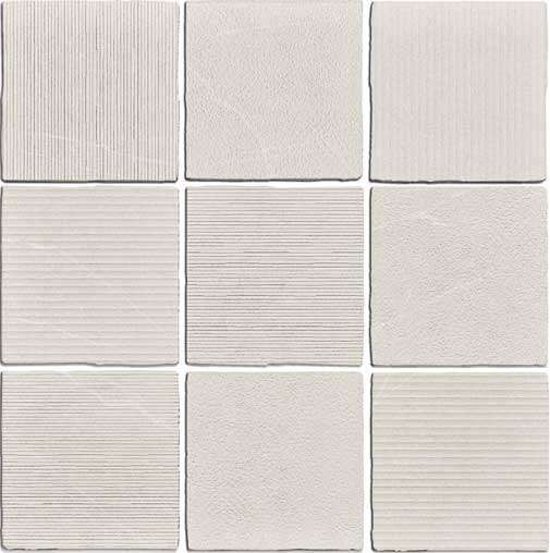 

Керамогранит Wow Gea Carved Linen (mix3 без подбора) 12,5x12,5