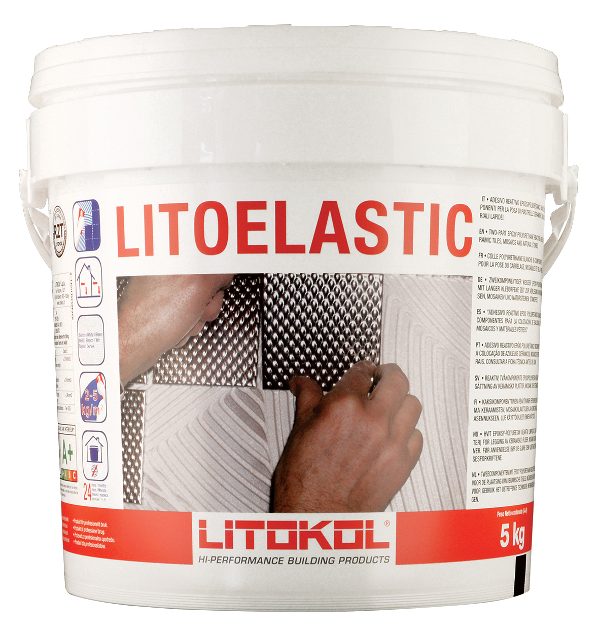 

Клей Litokol Litoelastic (A)+(B) белый 5кг