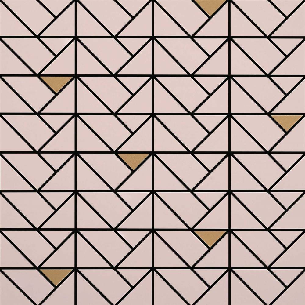 

Керамическая плитка Marazzi Italy Eclettica M3J2 Rose Bronze мозаика 40x40