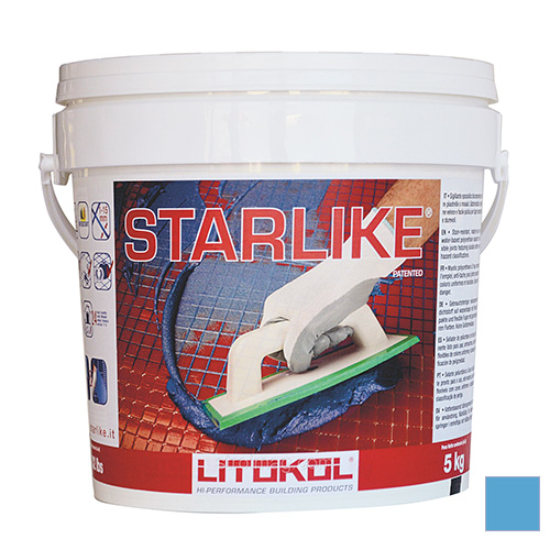 

Затирка Litokol эпоксидная Litochrom Starlike C.390 Светло-голубой 5кг