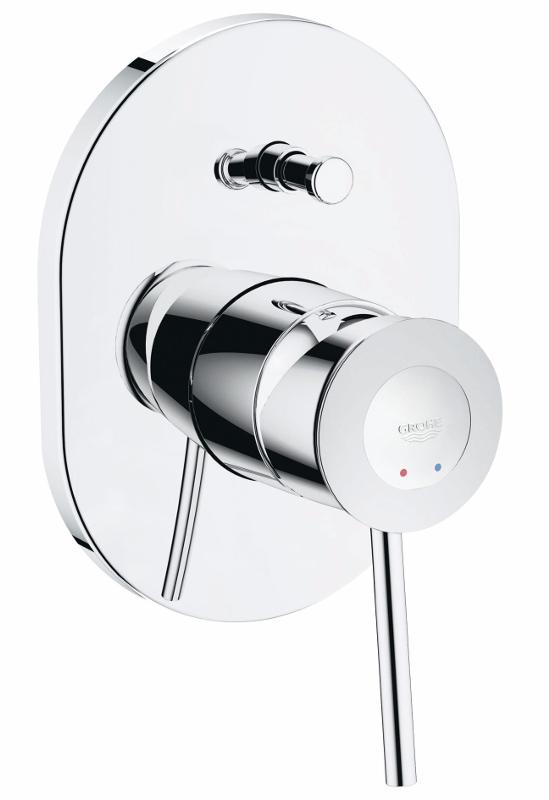 

Смеситель скрытого монтажа для ванны с душем Grohe BauClassic (со встраиваемым механизмом) 29047000