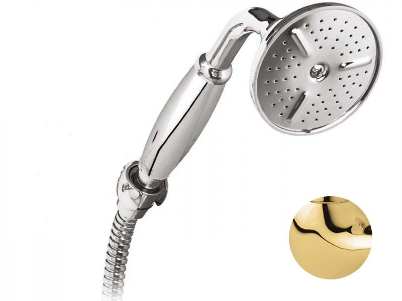 

Ручной душ Cezares Articoli Vari золото, с антикальциевым покрытием CZR-D2FC2-03