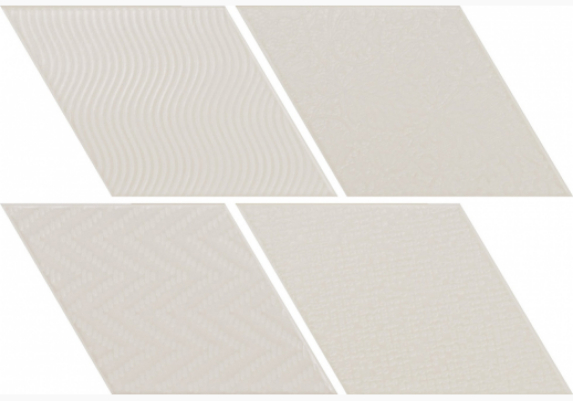 

Керамогранит Equipe Rhombus White 21294 14x24