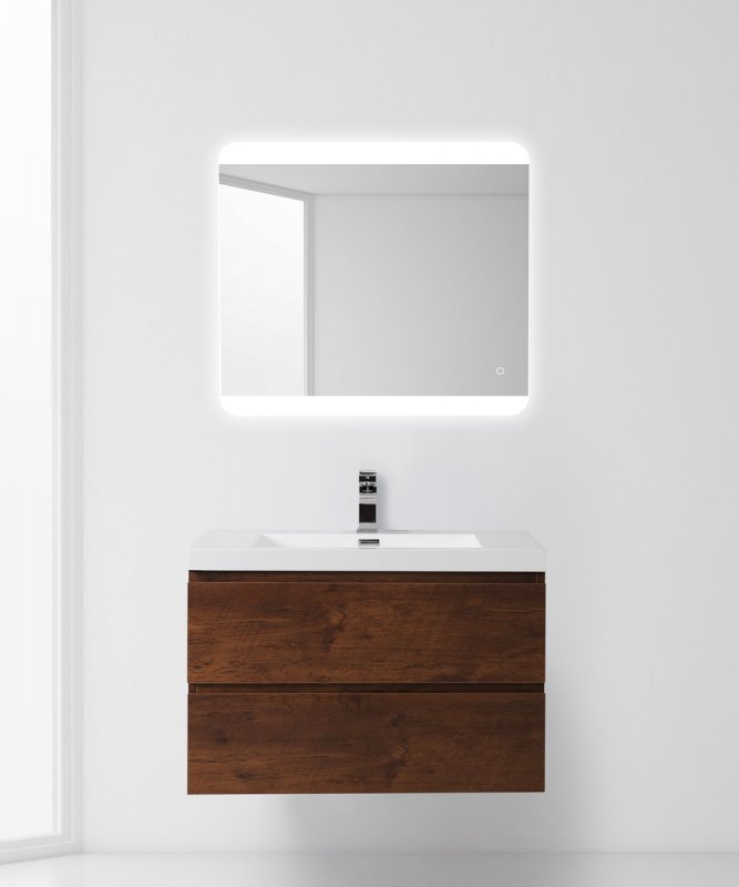 

База под раковину Belbagno LUCE подвесная 80 LUCE-800-2C-SO-PL Polissandro