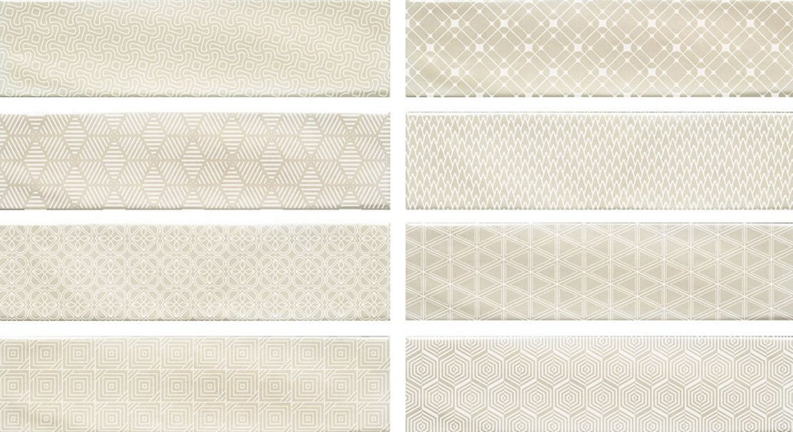 

Керамическая плитка Cifre Opal Decor Ivory настенная 7,5x30