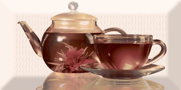 

Керамическая плитка Absolut Keramika Monocolor Decor Tea 01 С Декор 10x20