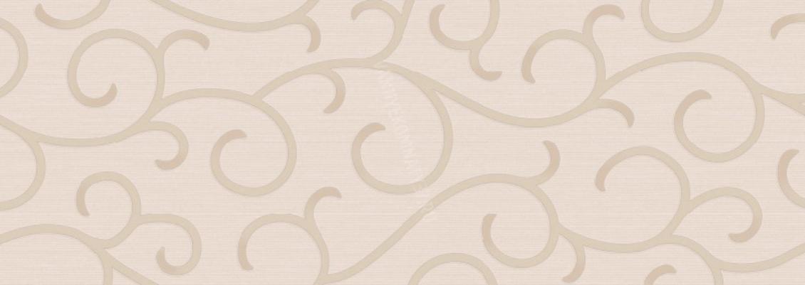 

Керамическая плитка Керлайф Venice Ricciolo Crema настенная 25,1x70,9