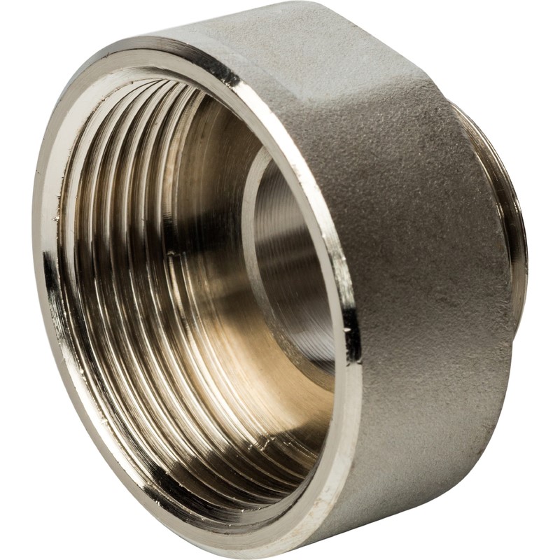 

STOUT Муфта переходная ВН 1/2" x 3/8" никелированная