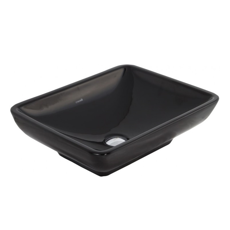 Раковина Creavit Tina 49 черный TP140-00SI00E-0000